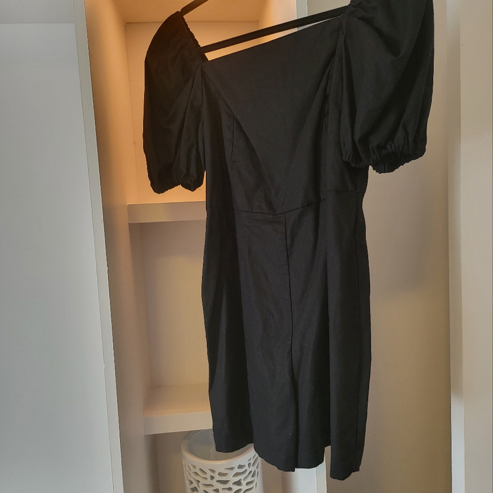 BOGO EVERYTHING $10 Short playsuit with puff sleeves